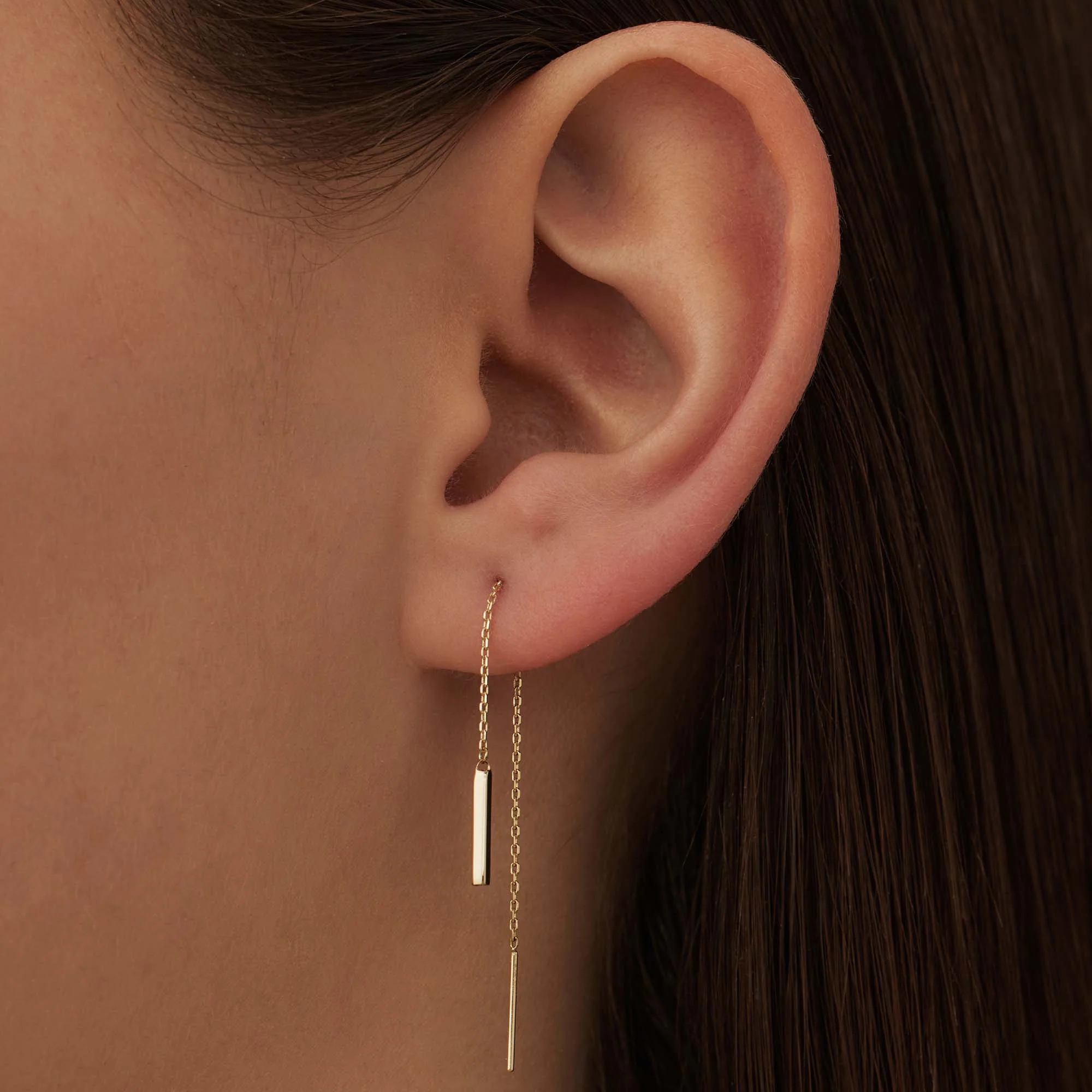 Isabel Bernard Le Marais Rosalie 14 Carat Golden Drop earrings IB360214 - Image 2