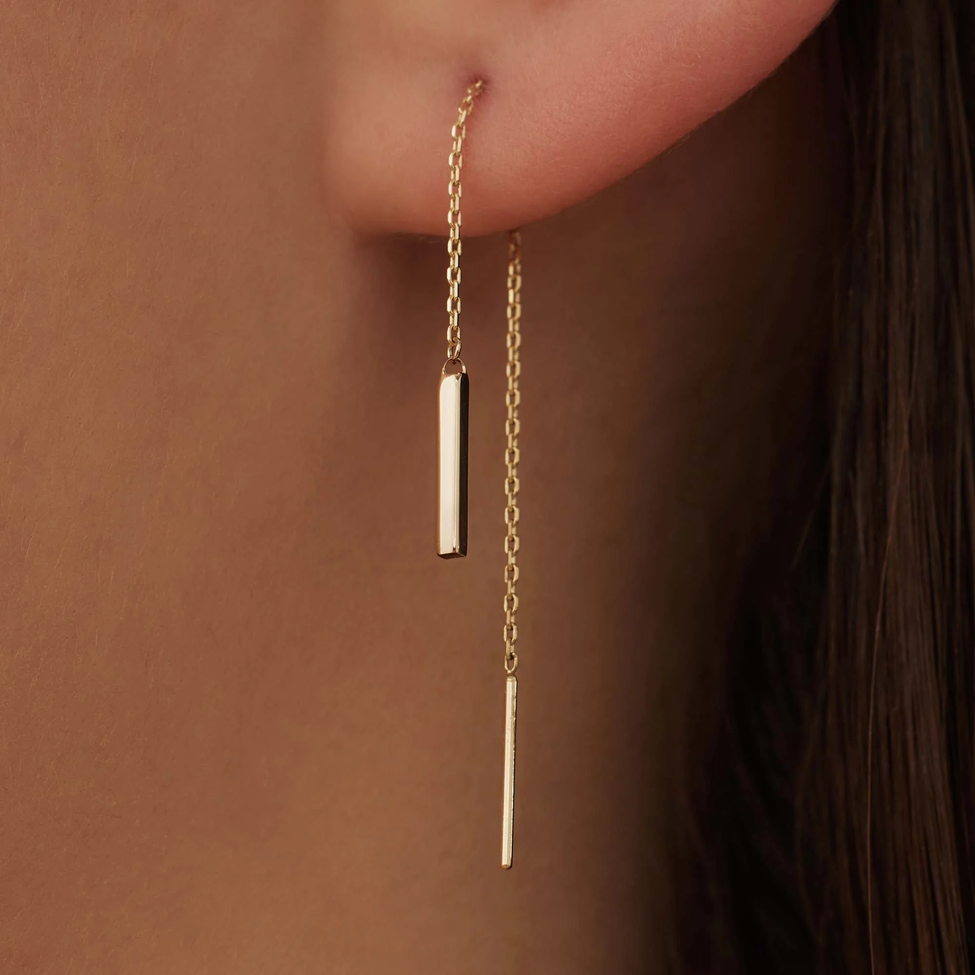 Isabel Bernard Le Marais Rosalie 14 Carat Golden Drop earrings IB360214 - Image 3