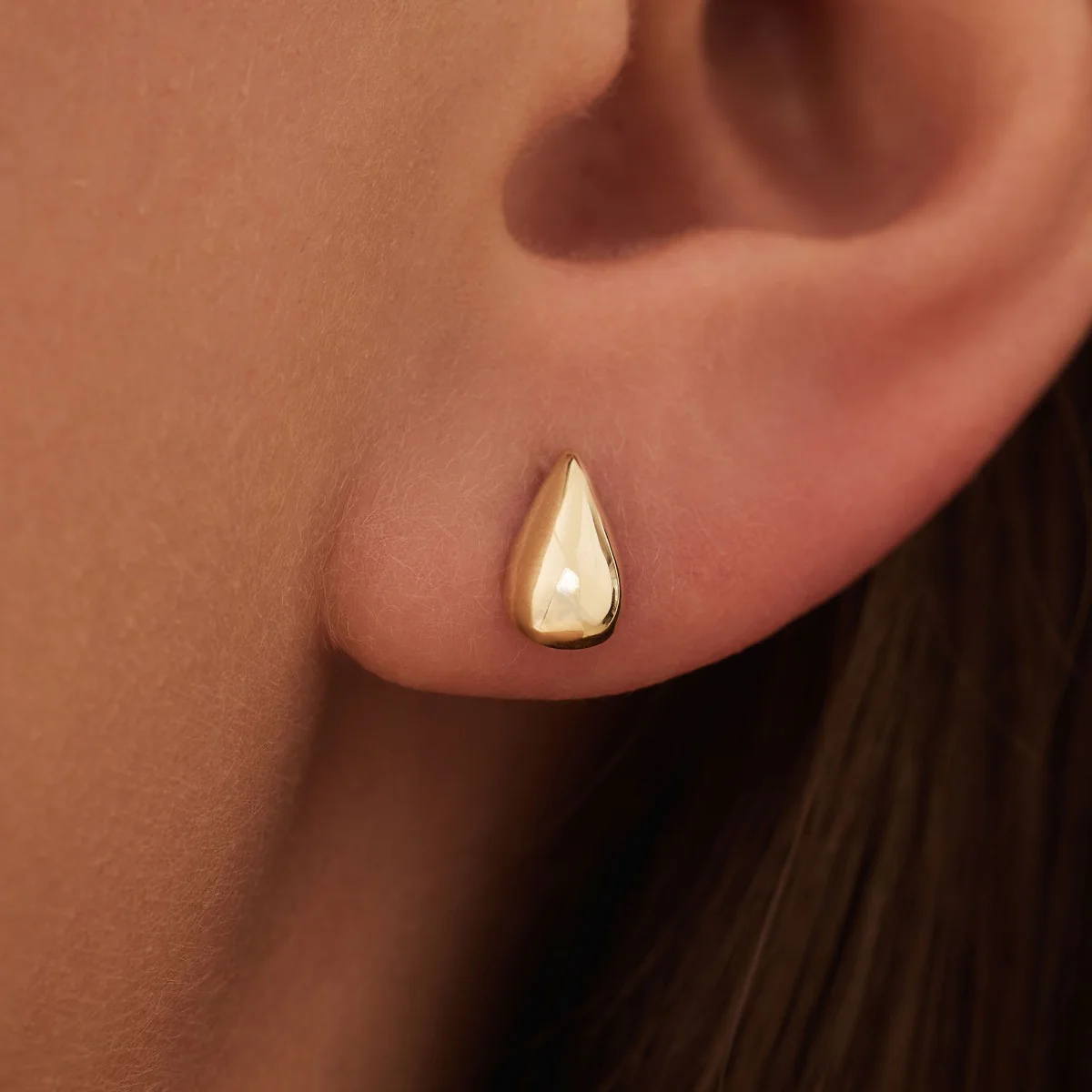 Isabel Bernard Monceau Séraphine 14 Karat Gold Teardrop Earrings IB360270 - Image 3