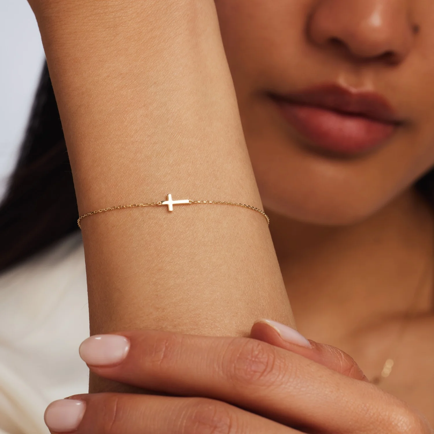 Isabel Bernard Monceau Solange 14 Carat Golden Bracelet IB320064 - Image 3
