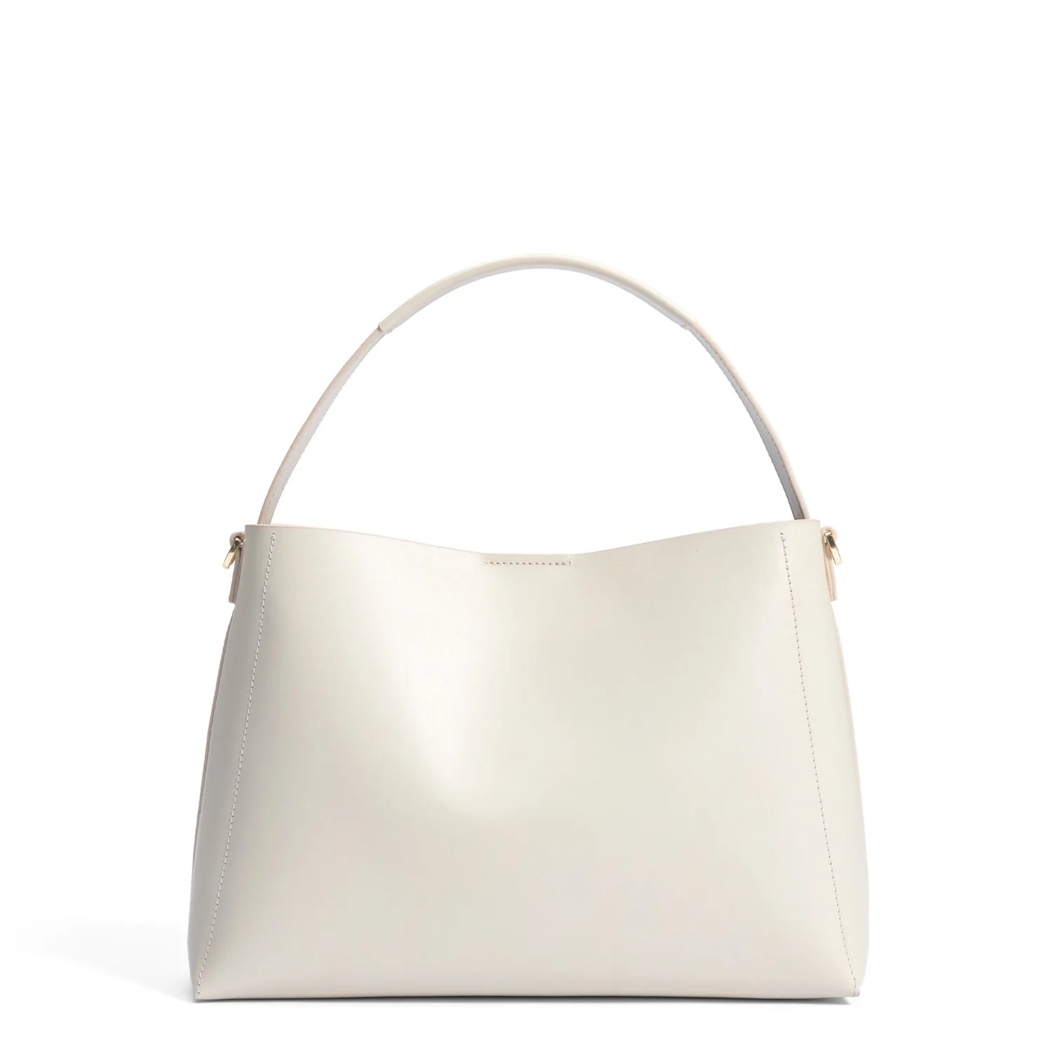 Isabel Bernard Montmartre Béatrice creme vegetable tanned leather handbag IB25095-370 - Image 5
