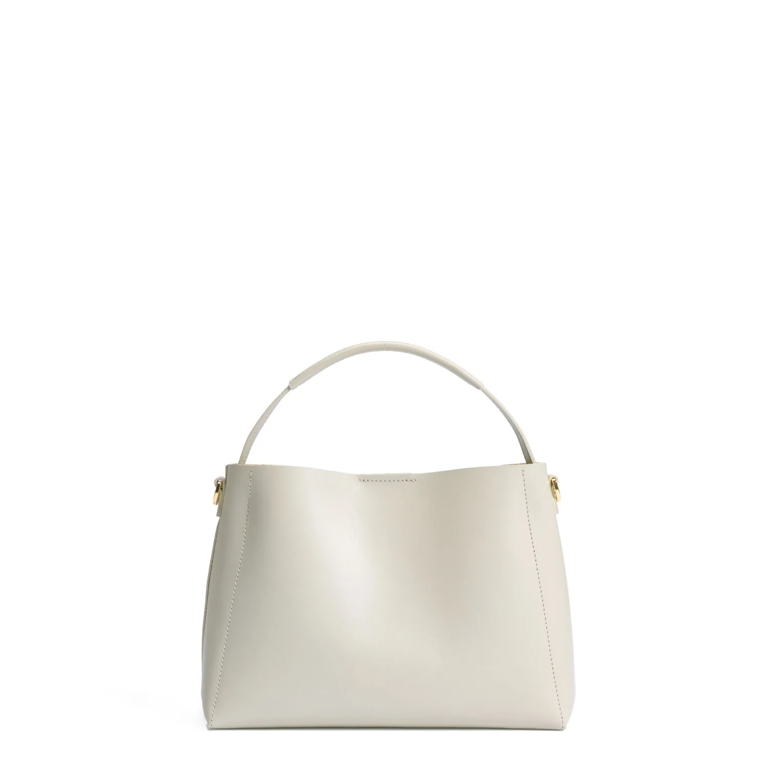 Isabel Bernard Montmartre Béatrice Midi creme vegetable tanned leather handbag IB25094-370 - Image 5