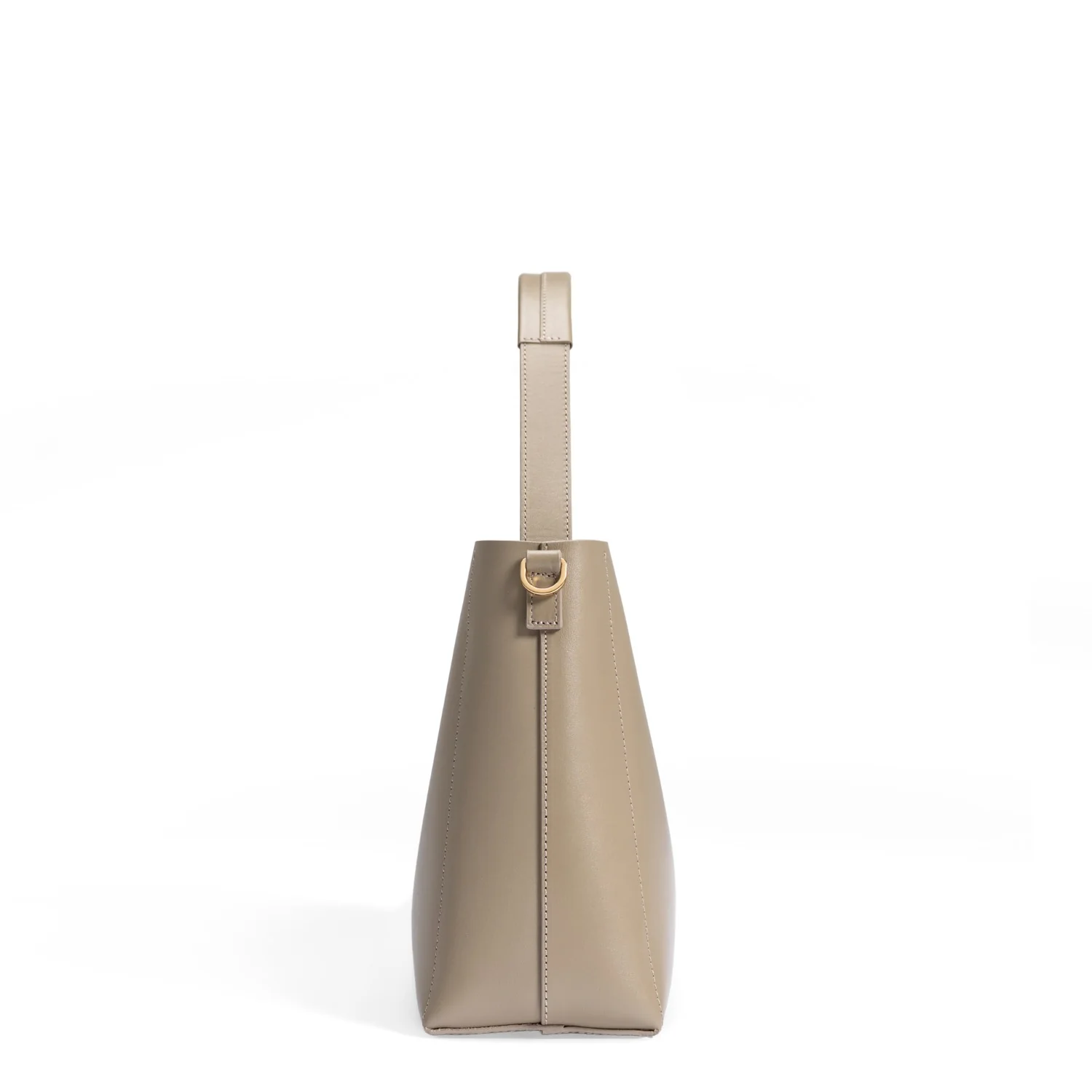 Isabel Bernard Montmartre Béatrice taupe vegetable tanned leather handbag IB25095-378 - Image 4