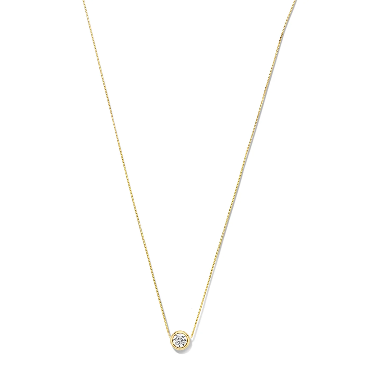 Isabel Bernard Rivoli Aélys 14 Carat Golden Necklace IB340137 (Length: 40.00-42.00 cm) - Image 5