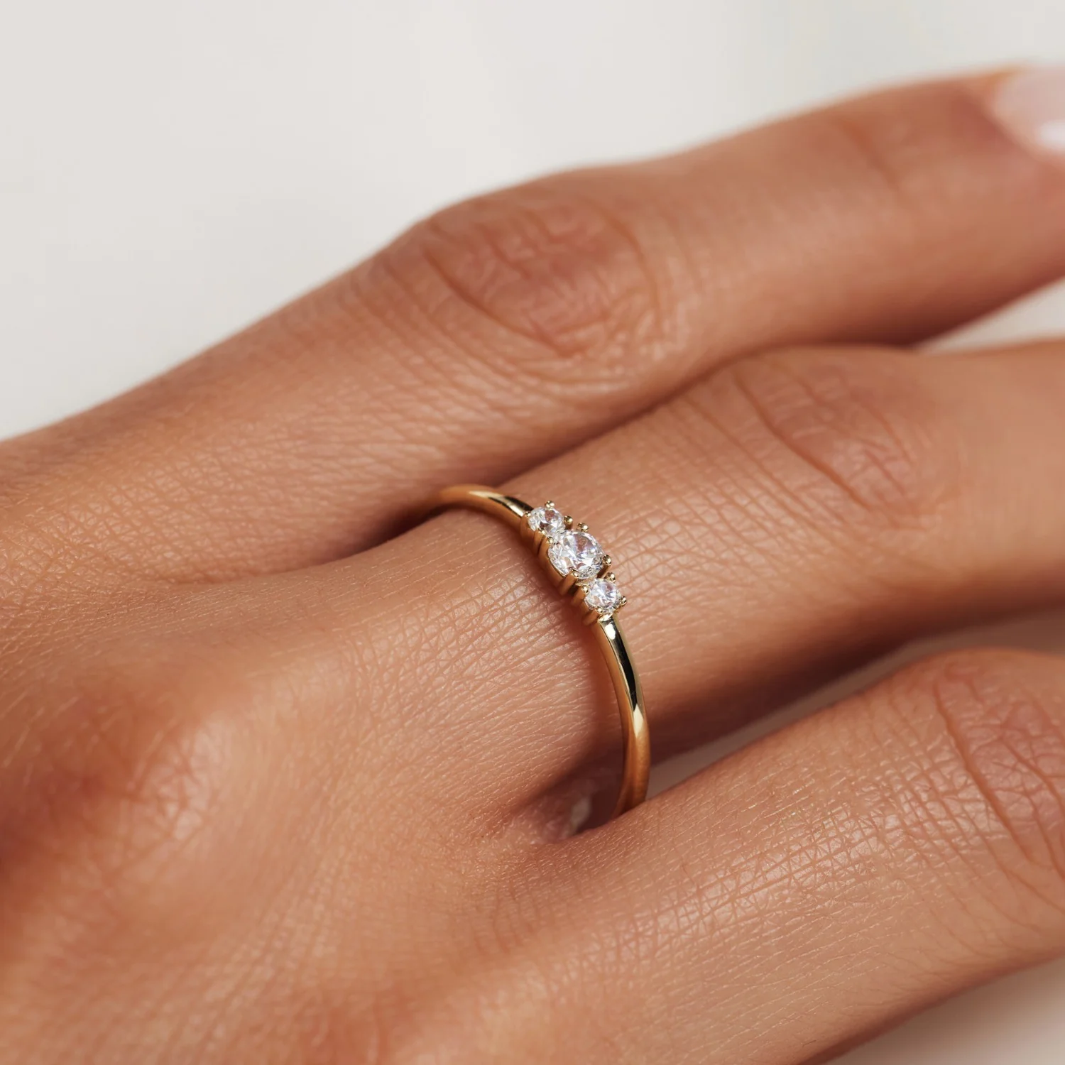 Isabel Bernard Rivoli Esmée 14 Carat Gold Ring IB330050-50 - Image 3