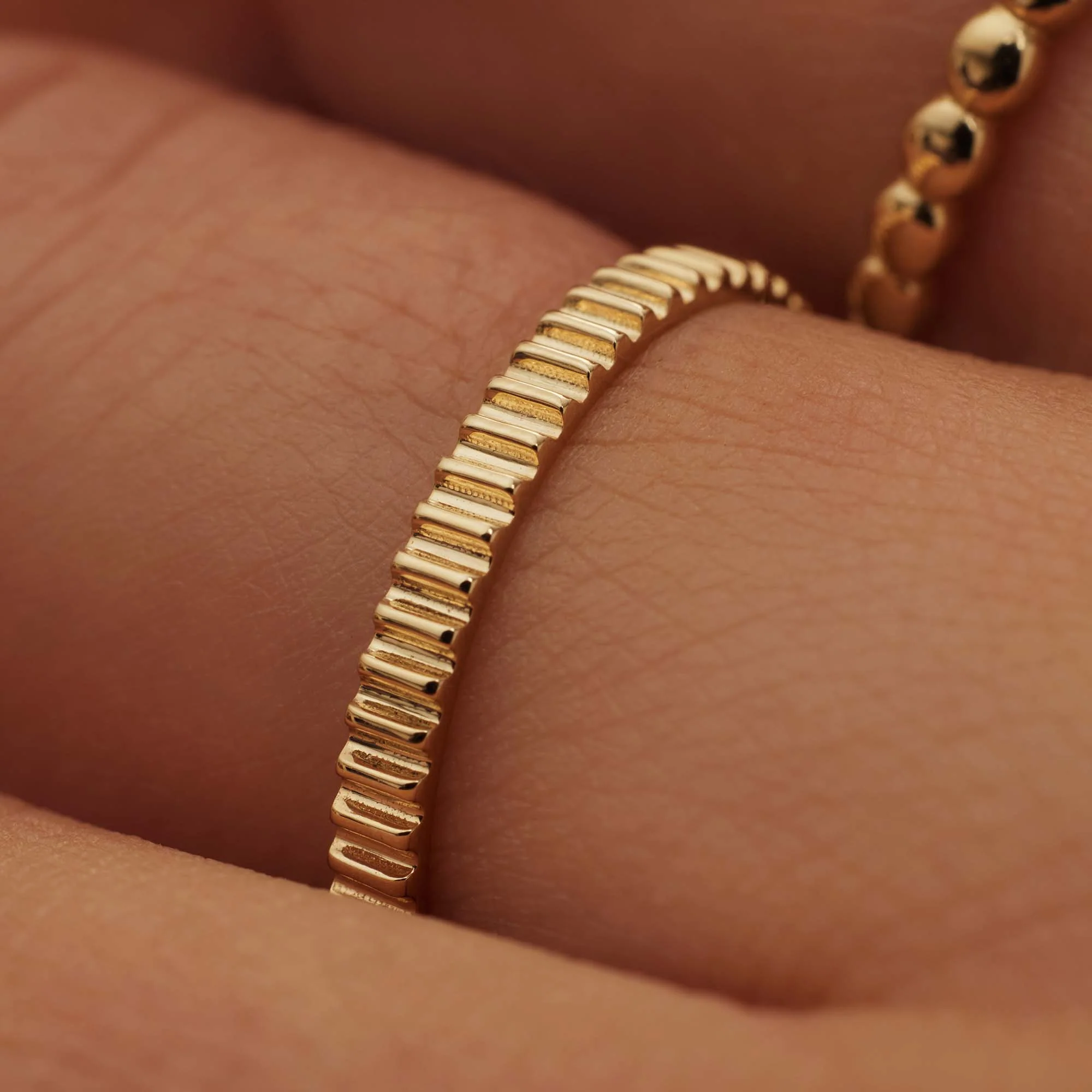 Isabel Bernard Rivoli L'Abbaye 14 Carat Gold Ring IB330005-50 - Image 2