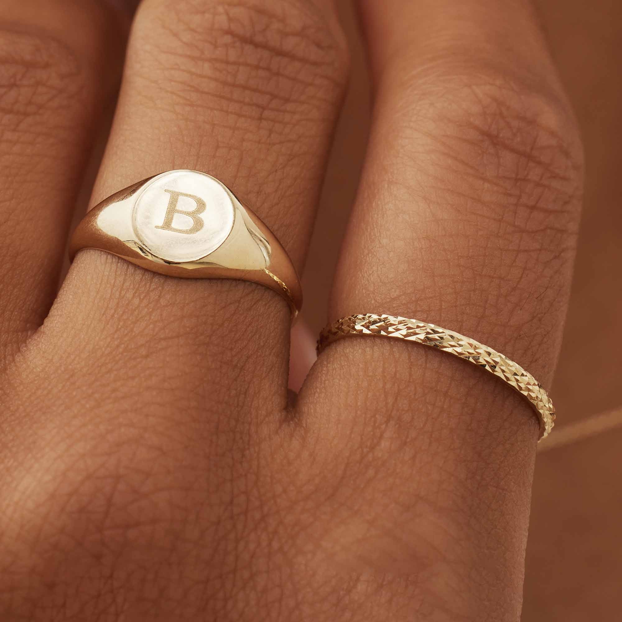 Isabel Bernard Rivoli Laura 14 Carat Gold Ring IB330064-60 - Image 3