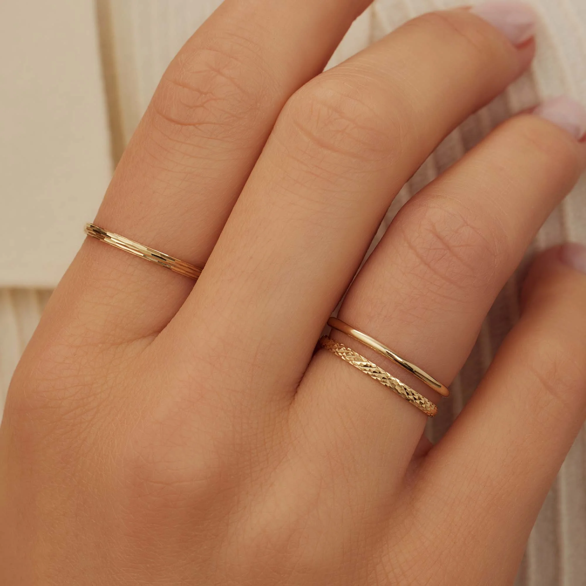 Isabel Bernard Rivoli Laura 14 Carat Gold Ring IB330065-60 - Image 4