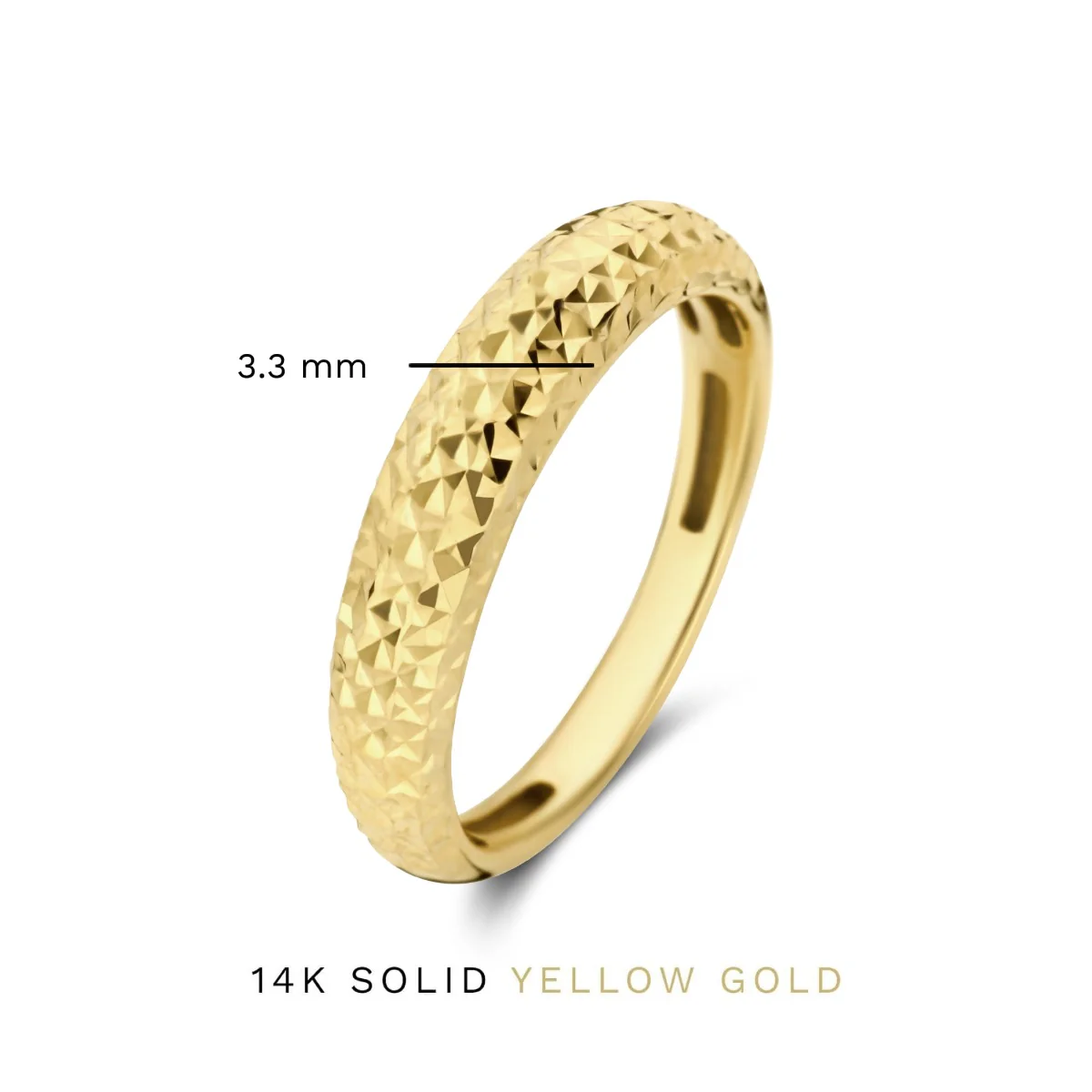 Isabel Bernard Rivoli Laura 14 Carat Gold Ring IB330079-50 - Image 5