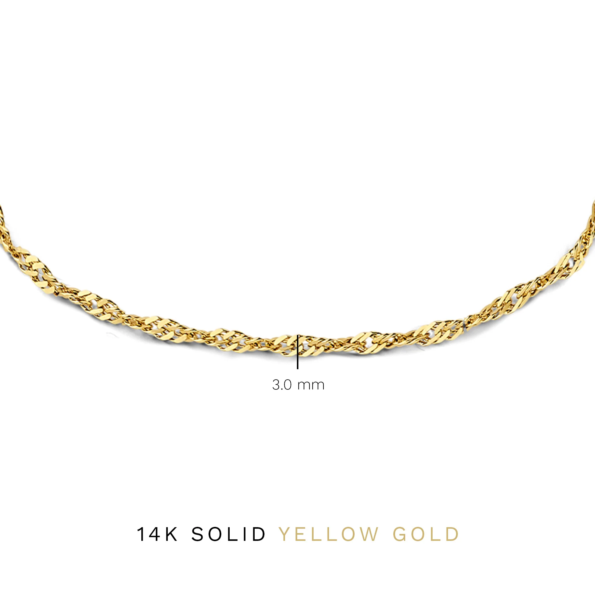 Isabel Bernard Rivoli Lilou 14 Carat Golden Bracelet IB320077 - Image 6