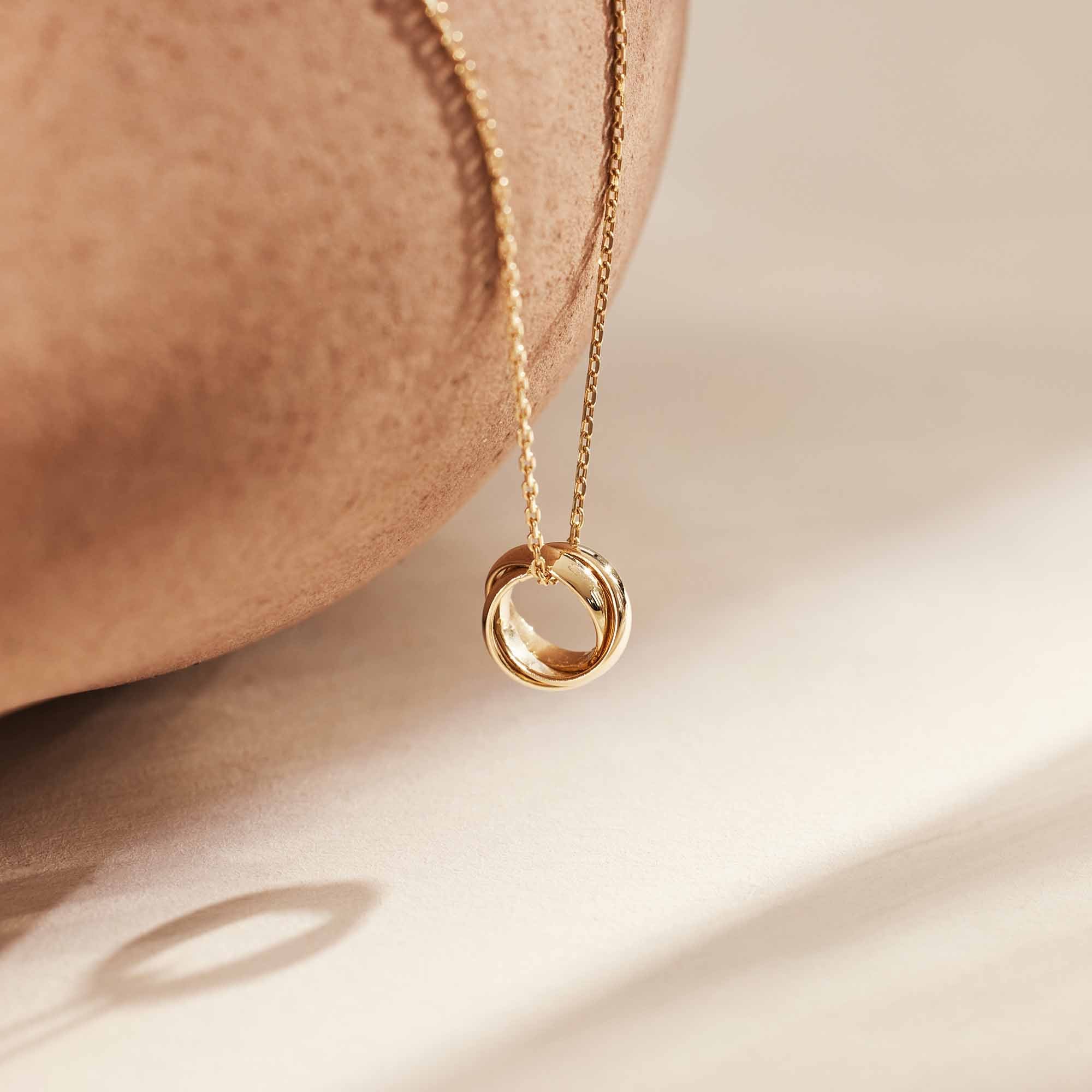 Isabel Bernard Rivoli Méline 14 Carat Golden Necklace IB340150 - Image 6