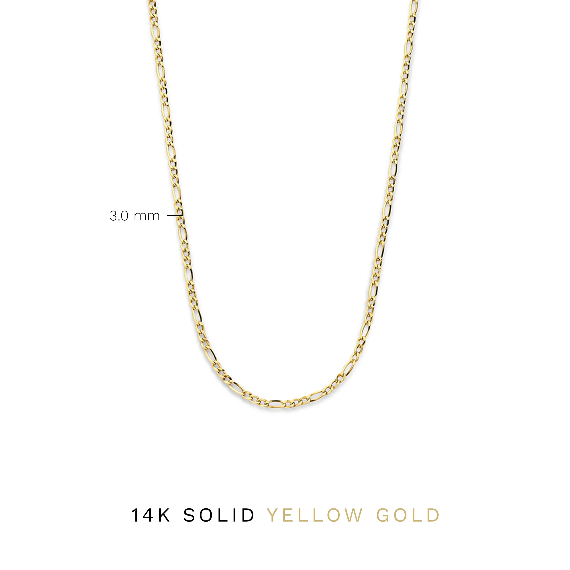 Isabel Bernard Rivoli Nina 14 Carat Golden Necklace IB340112 - Image 9