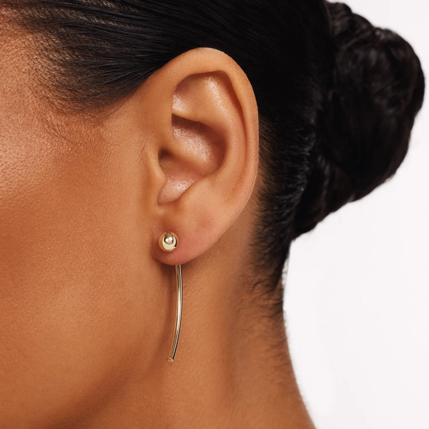 Isabel Bernard Rivoli Susette 14 karat gold earrings IB360280 - Image 3