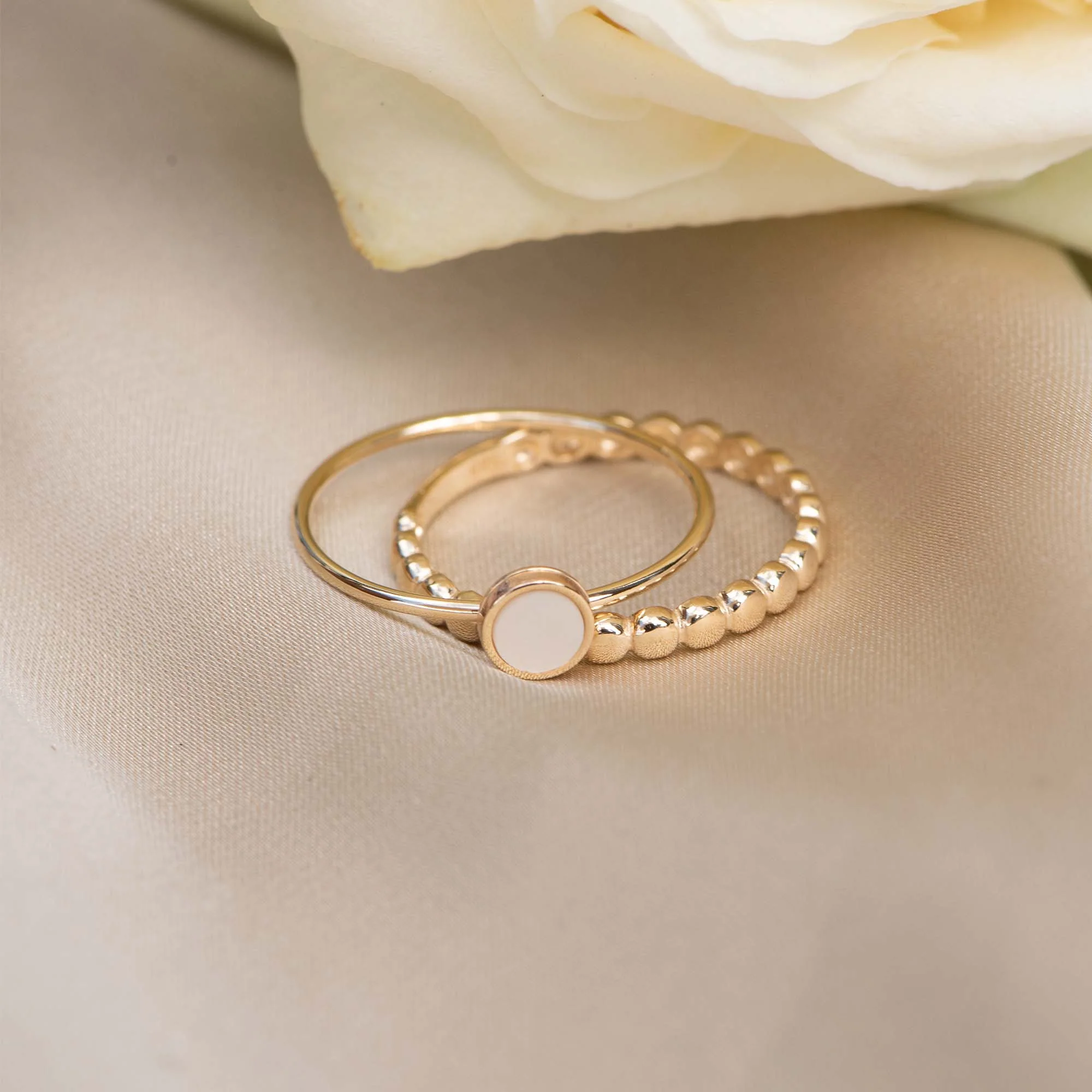 Isabel Bernard Rivoli Zélie 14 Carat Gold Ring IB330067-52 (size: 52) - Image 8