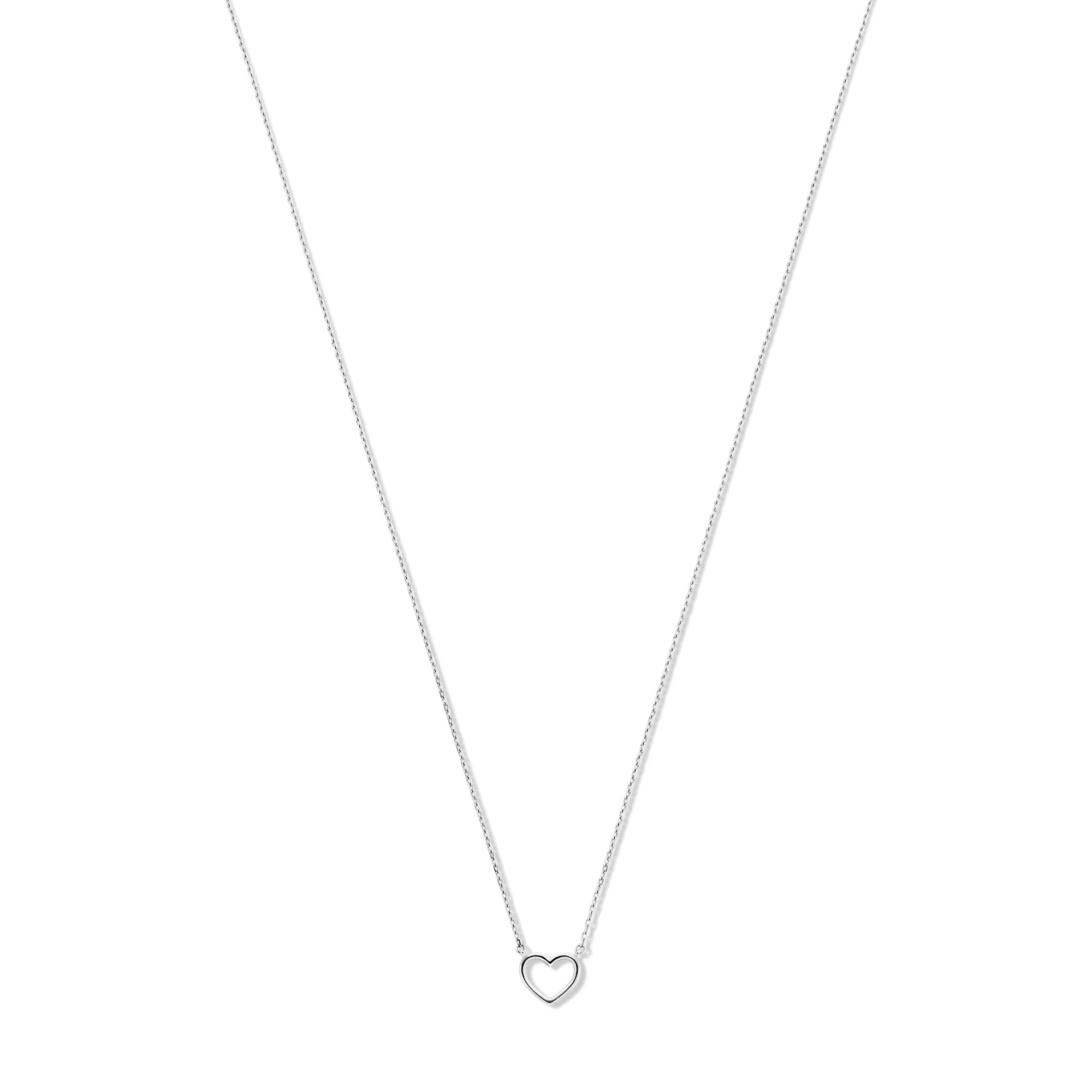 Isabel Bernard Saint Germain Amore 14 Carat White Golden Necklace IB340076 - Image 5
