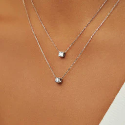 Isabel Bernard Saint Germain Felie 14 Carat Whitegold cube Charm IB350048 - Image 5