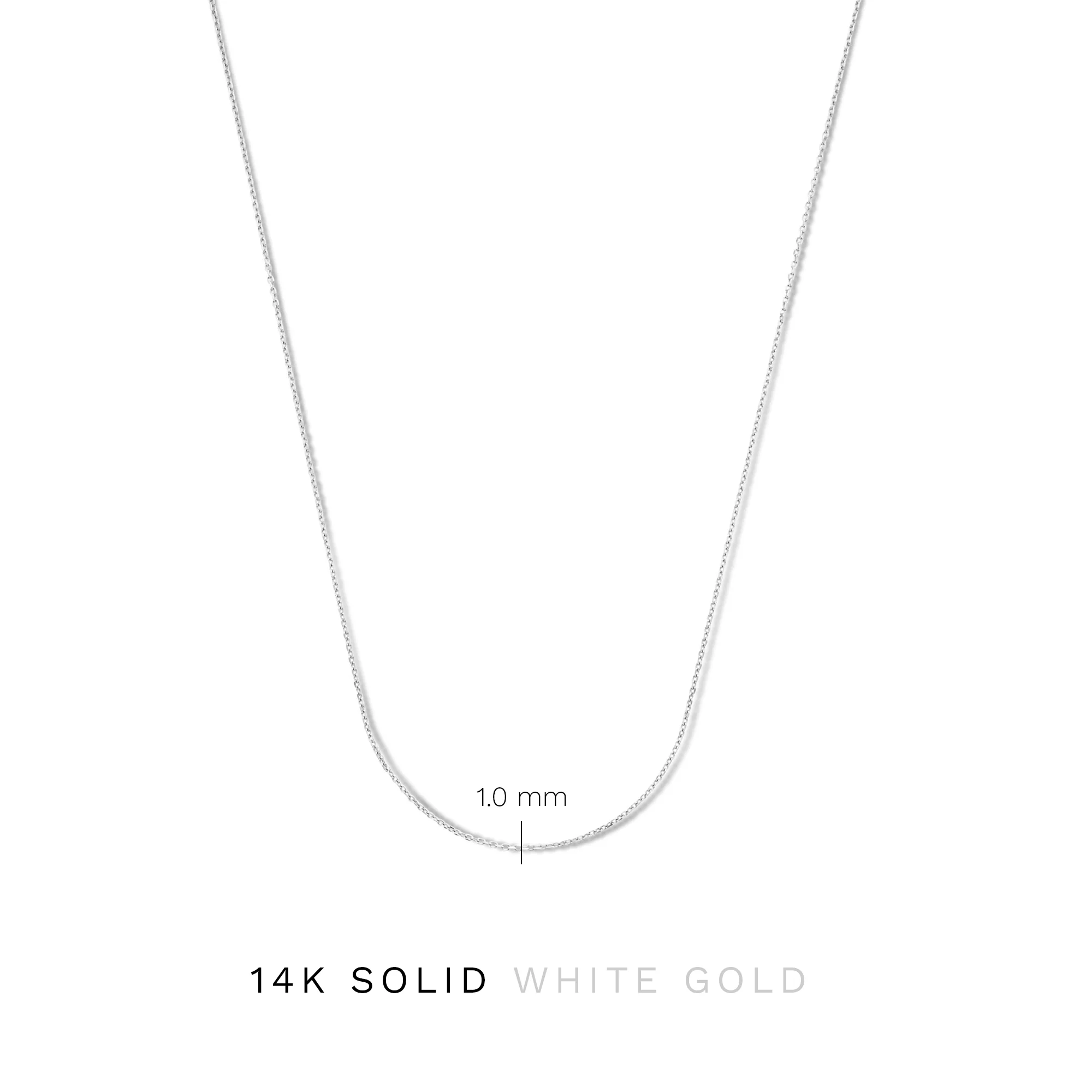 Isabel Bernard Saint Germain Nicole 14 Carat Whitegold Necklace IB340119 - Image 9