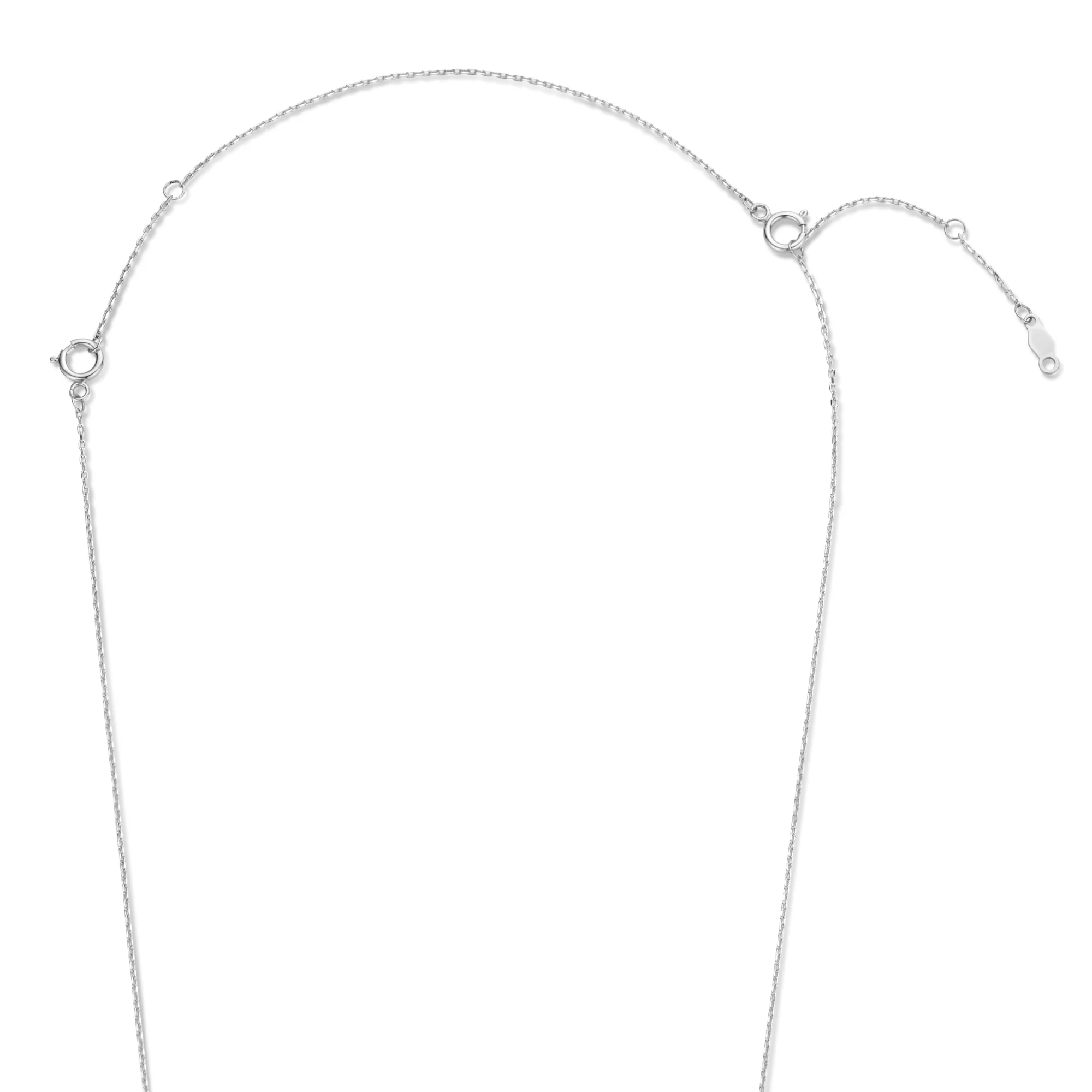 Isabel Bernard Saint Germain Nicole 14 Carat Whitegold Necklace Verlengstuk IB340129 - Image 4