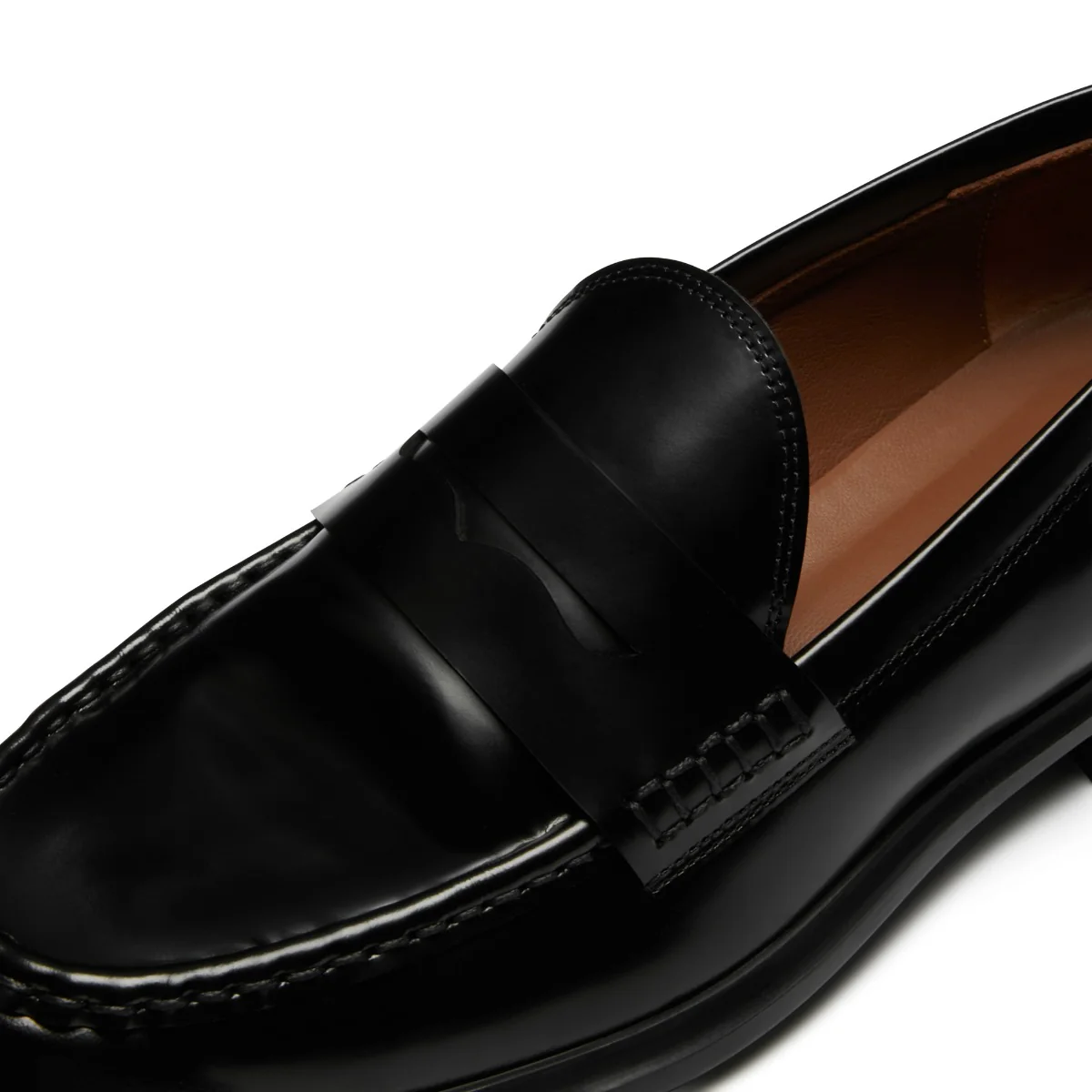 Isabel Bernard Vendôme Blandine black spazzolato leather loafers IB51015-601-37 - Image 10