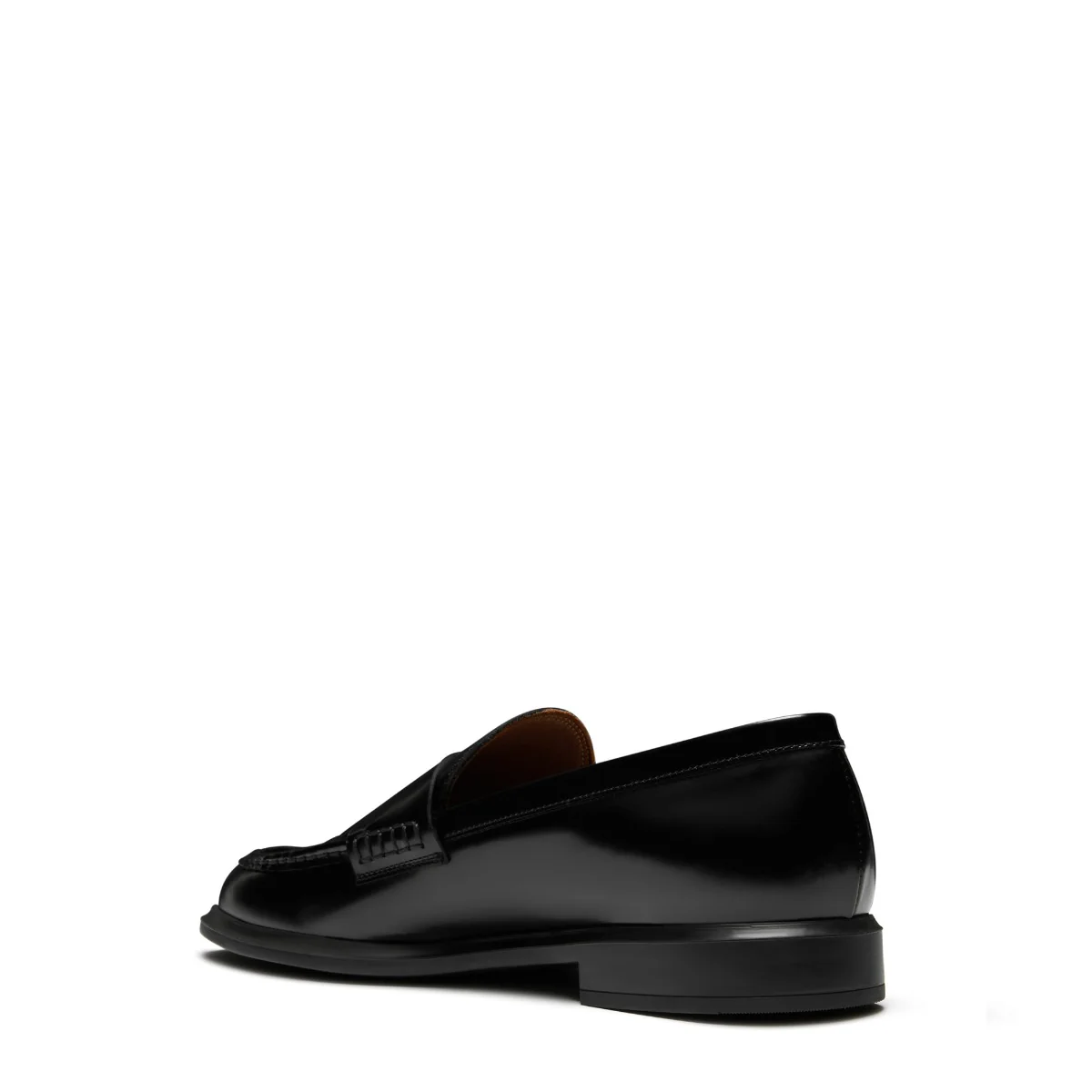 Isabel Bernard Vendôme Blandine black spazzolato leather loafers IB51015-601-37 - Image 6