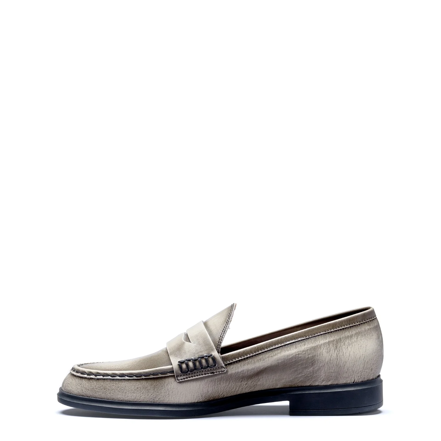 Isabel Bernard Vendôme Blandine cream spazzolato leather loafers IB51015-638-39 - Image 4