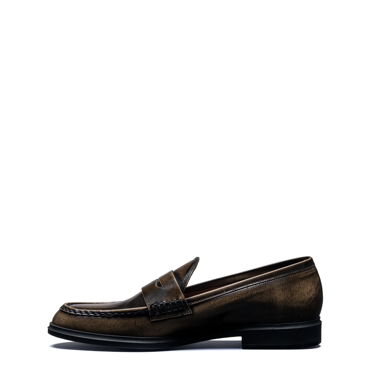 Isabel Bernard Vendôme Blandine mocha spazzolato leather loafers IB51015-639-36 - Image 4