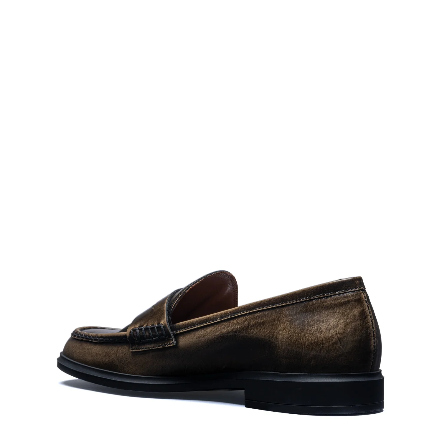 Isabel Bernard Vendôme Blandine mocha spazzolato leather loafers IB51015-639-36 - Image 5