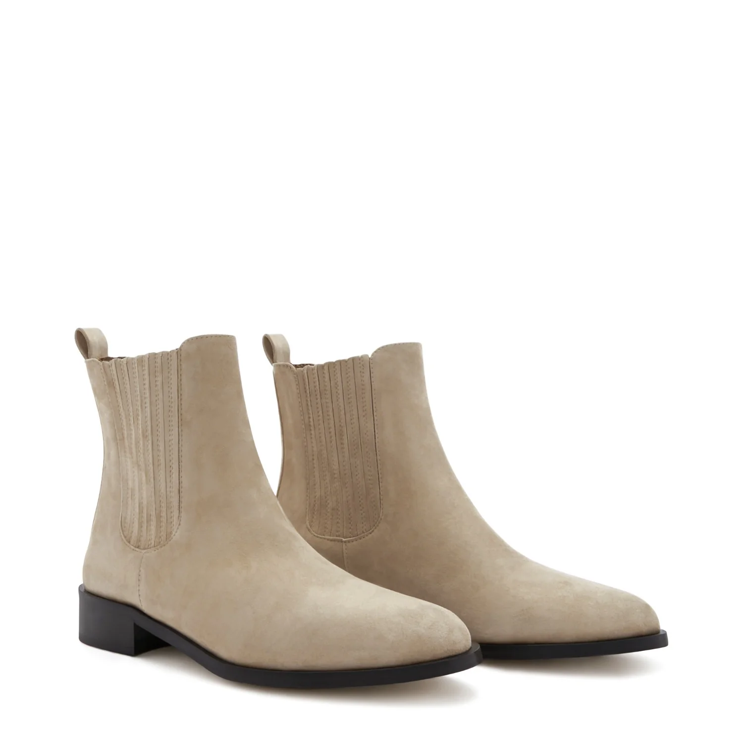 Isabel Bernard Vendôme Chey Beige Suède Chelsea Boots IB53000SS-174-37 - Image 4