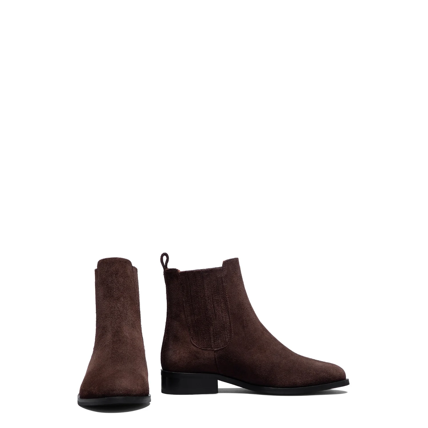 Isabel Bernard Vendôme Chey Brown Suede Leather Chelsea Boots IB53012-130-38 - Image 6