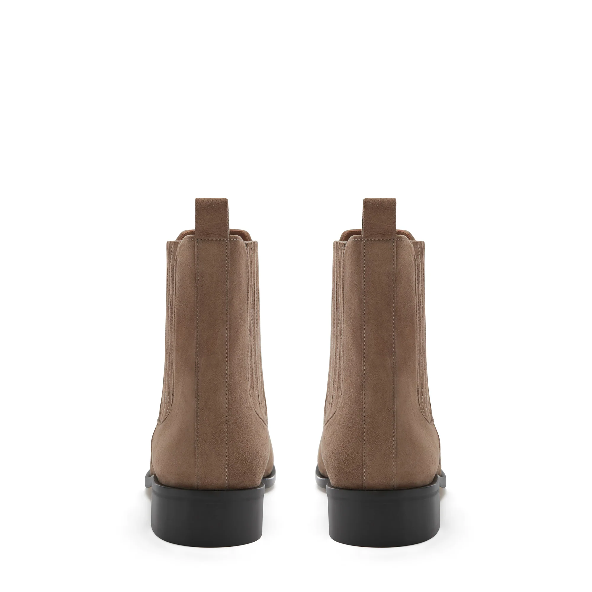 Isabel Bernard Vendôme Chey Taupe Suede Chelsea Boots IB53000SS-178-36 - Image 6