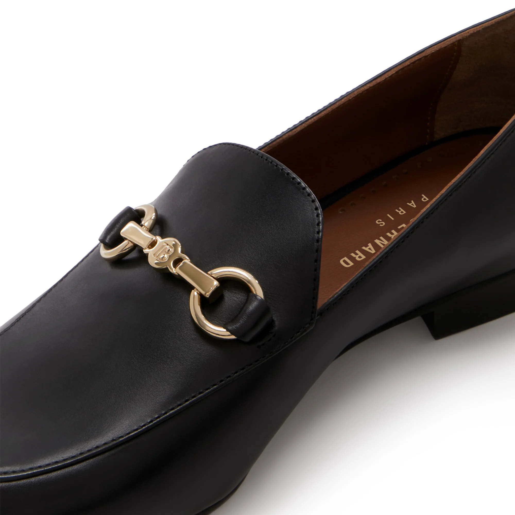 Isabel Bernard Vendôme Fleur Zwarte Leren Loafers Van Kalfsleer IB51000-01-36 - Image 10