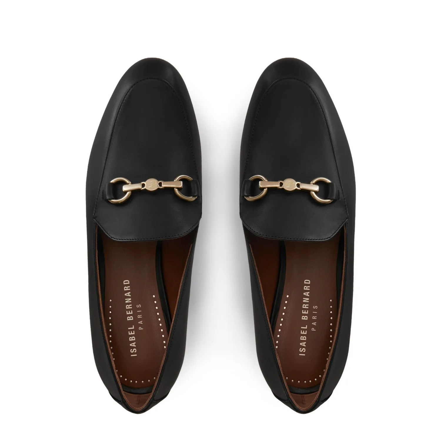 Isabel Bernard Vendôme Fleur Zwarte Leren Loafers Van Kalfsleer IB51000-01-36 - Image 9