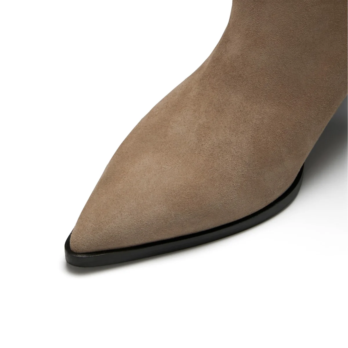 Isabel Bernard Vendôme Louane Taupe Suede Boots IB53009-178-40 - Image 9