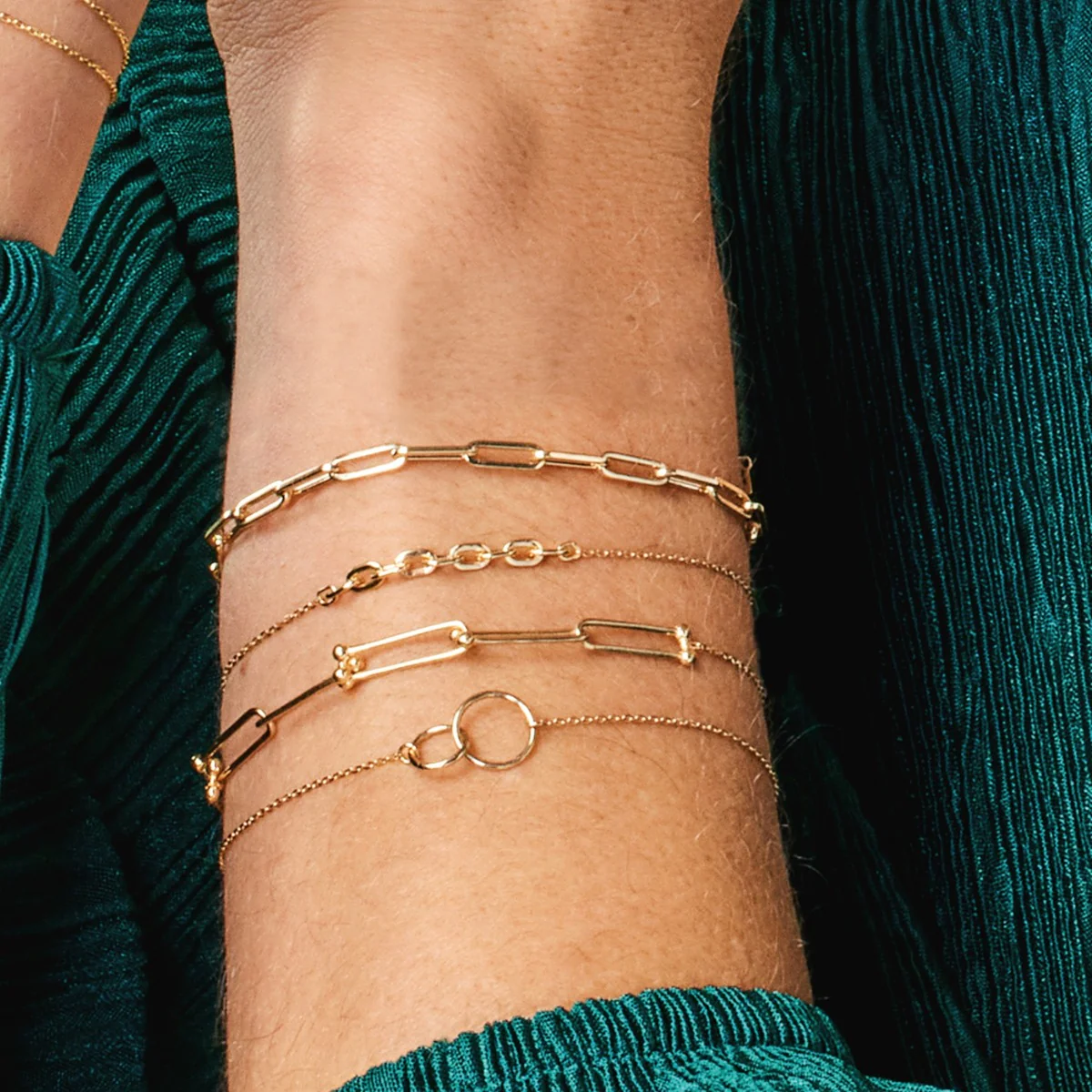 Jackie Gold 14 karat gold Bracelet JKB22.048 - Image 2