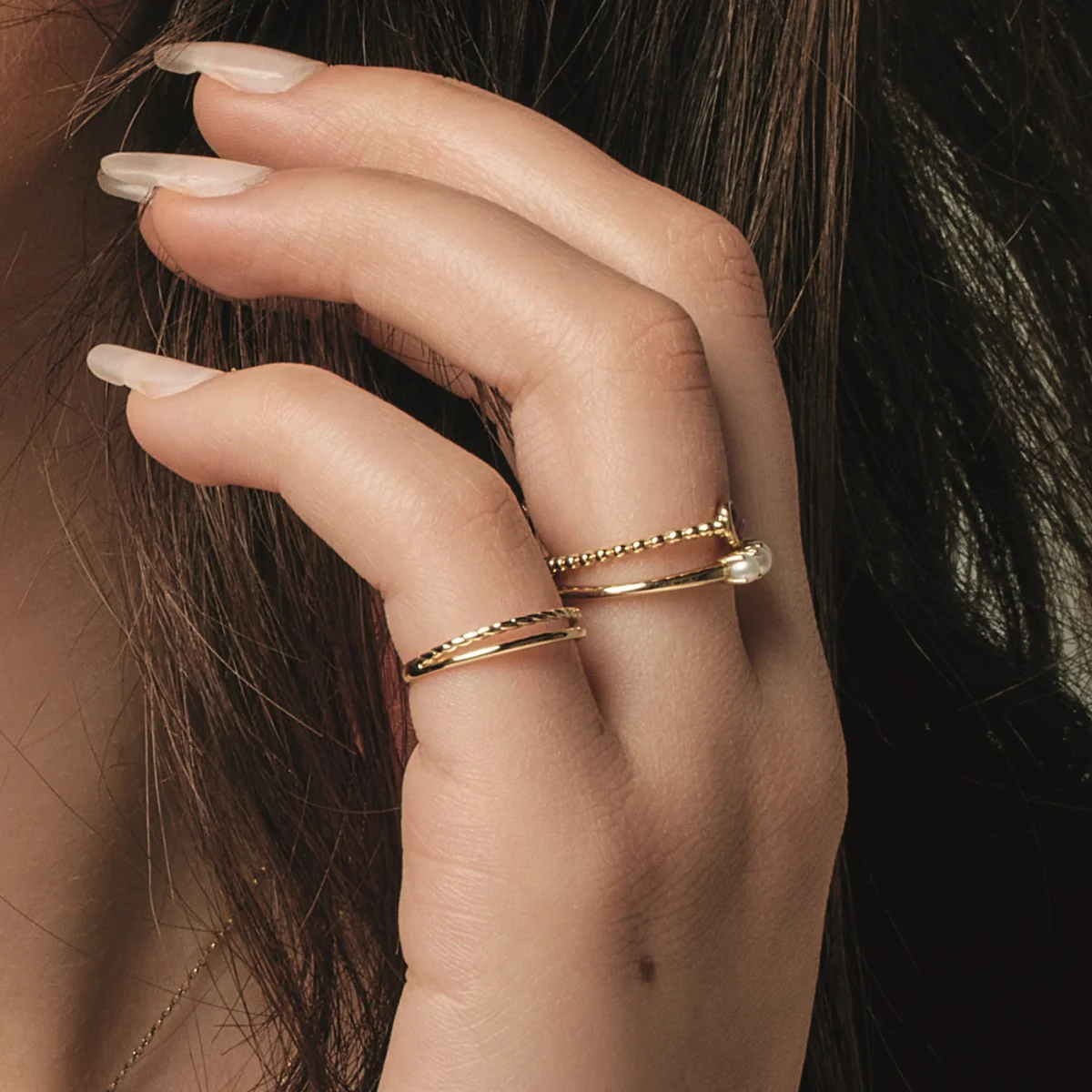 Jackie Gold 14 karat gold Ring JKR20.026.52 - Image 2