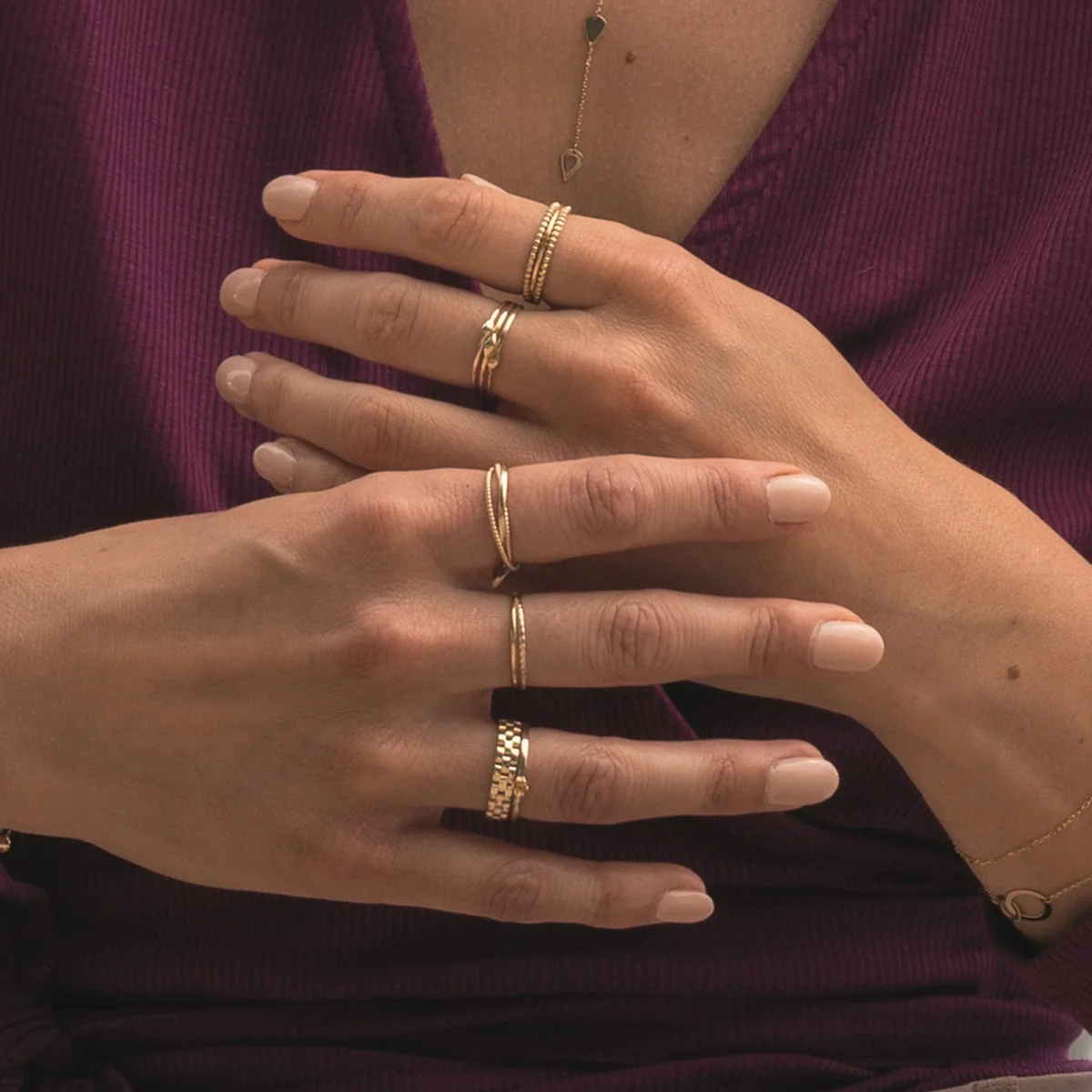 Jackie Gold 14 karat gold Ring JKR23.306.52 - Image 2