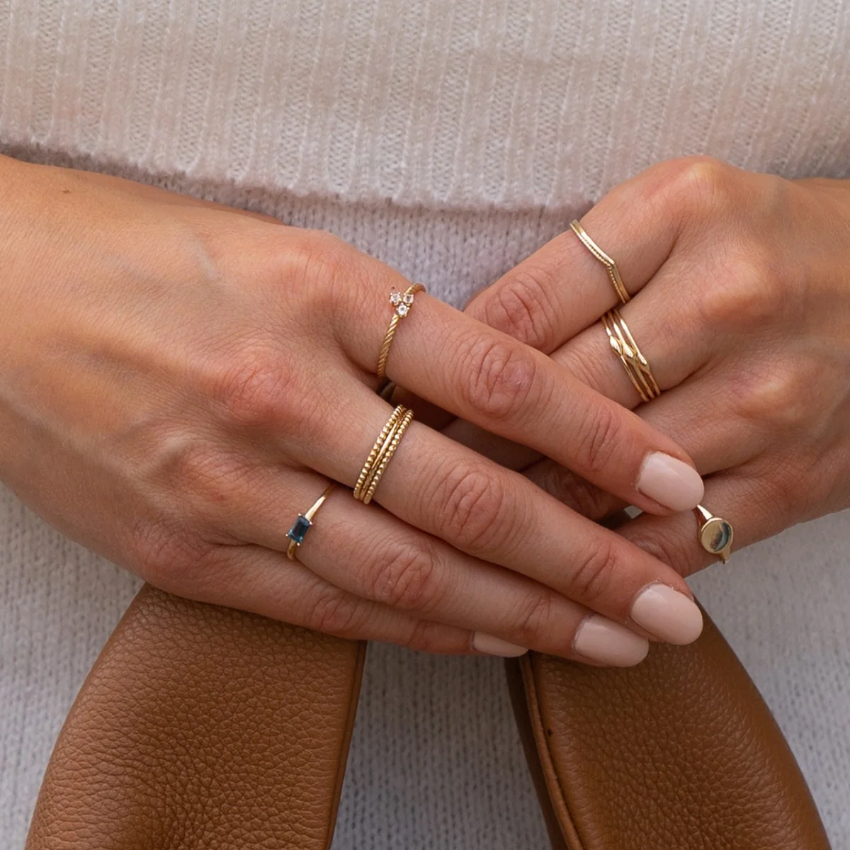 Jackie Gold 14 karat gold Ring JKR23.361.52 - Image 2