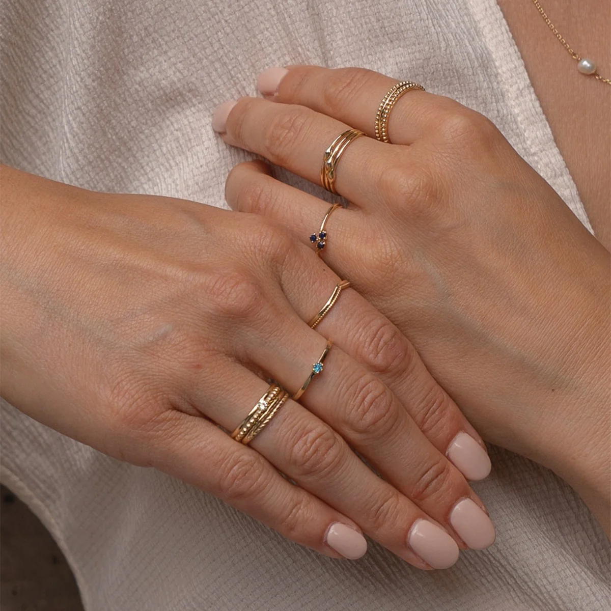 Jackie Gold 14 karat gold Ring JKR23.364.54 - Image 2