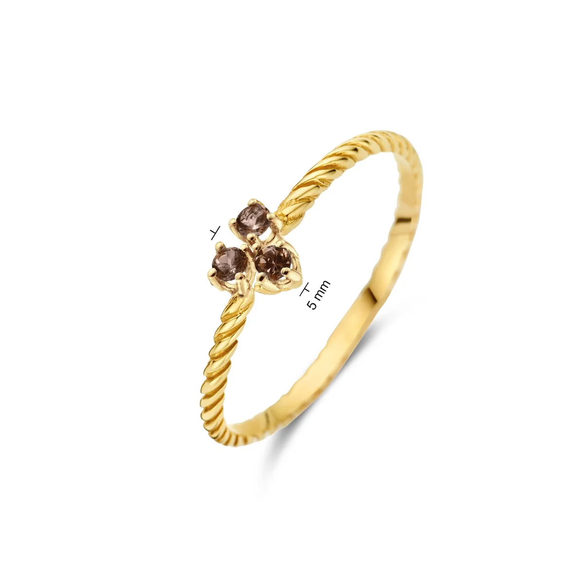 Jackie Gold 14 karat gold Ring JKR24.019.54 - Image 3