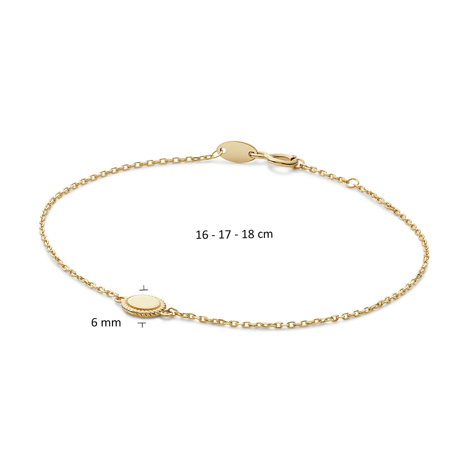 Jackie Gold Amsterdam 14 Karat Gold Bracelet JKB25.575 - Image 4