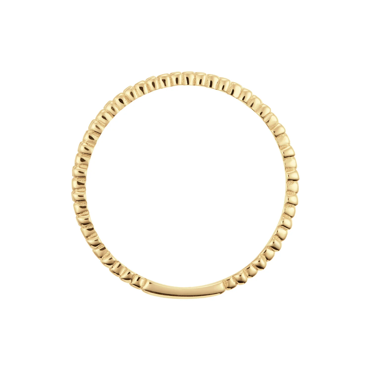 Jackie Gold Caviar 14 Karat Gold Ring 585 JKR25.526-52 - Image 2