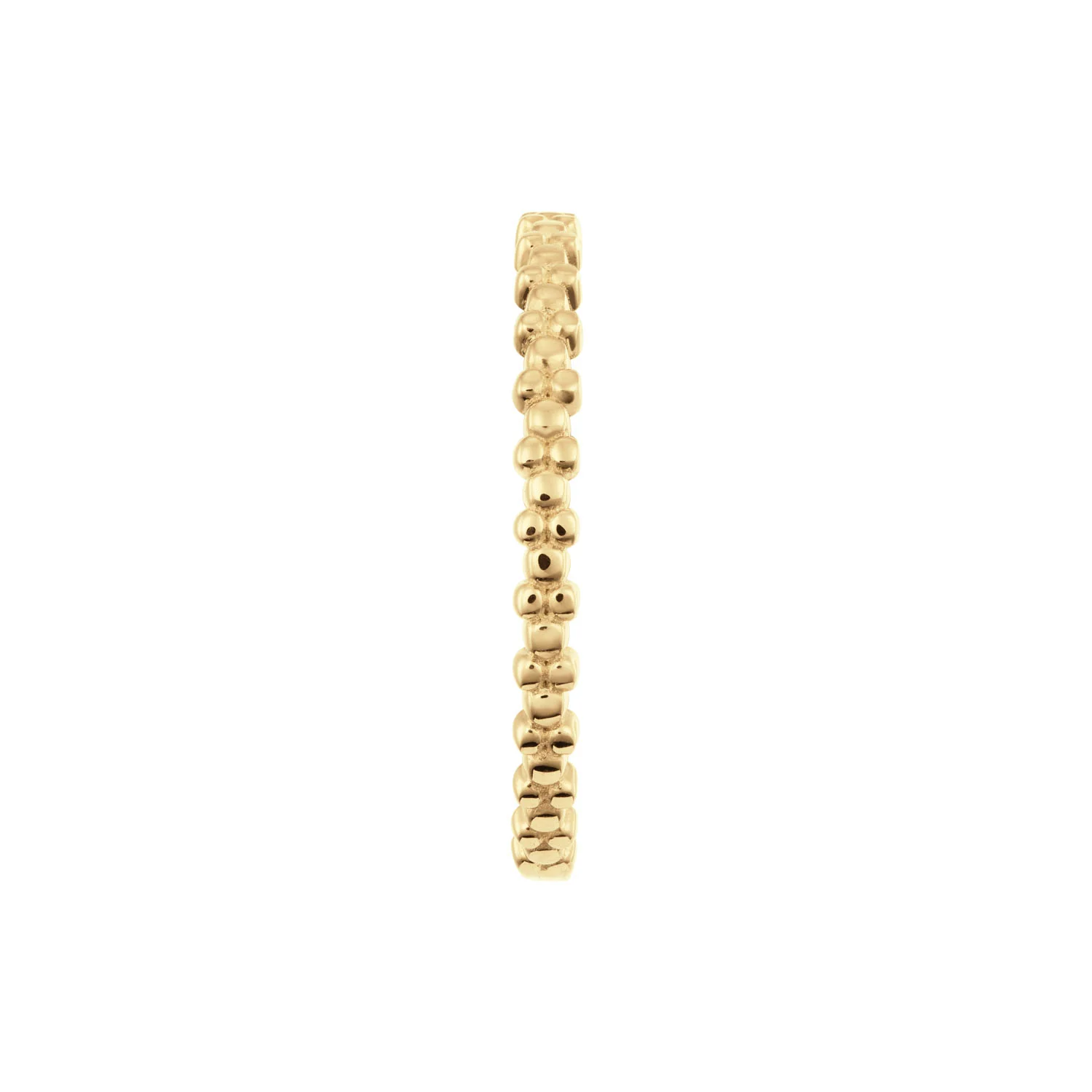 Jackie Gold Caviar 14 Karat Gold Ring 585 JKR25.526-52 - Image 3