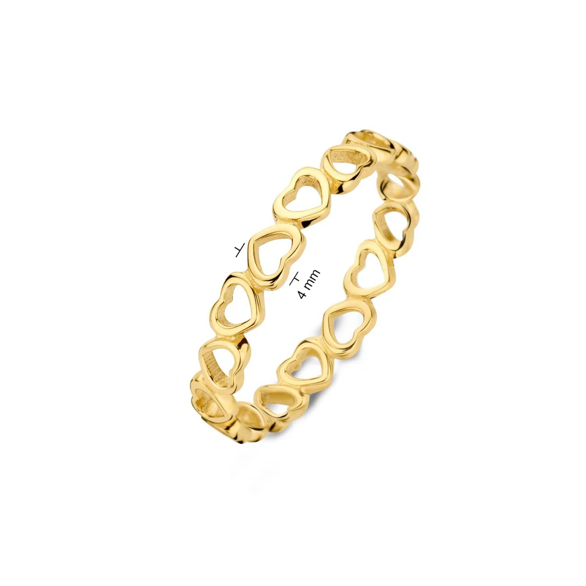 Jackie Gold 14 karat gold Necklace JKR23.312.56 - Image 3