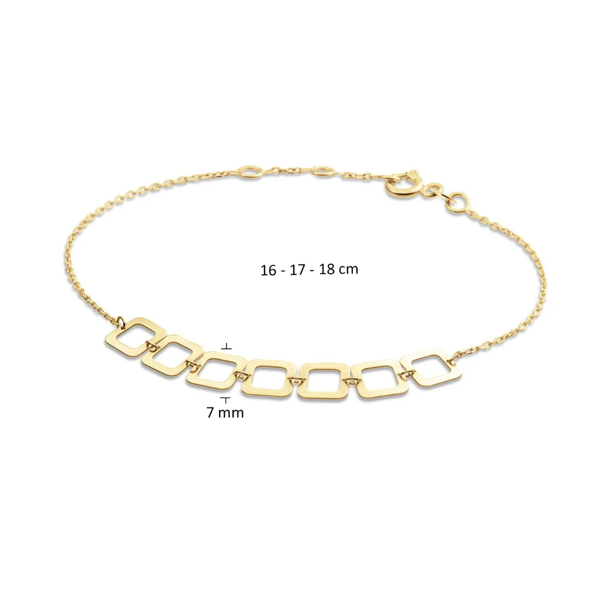 Jackie Gold Laguna 14 Karat Gold Bracelet JKB24.466 - Image 2