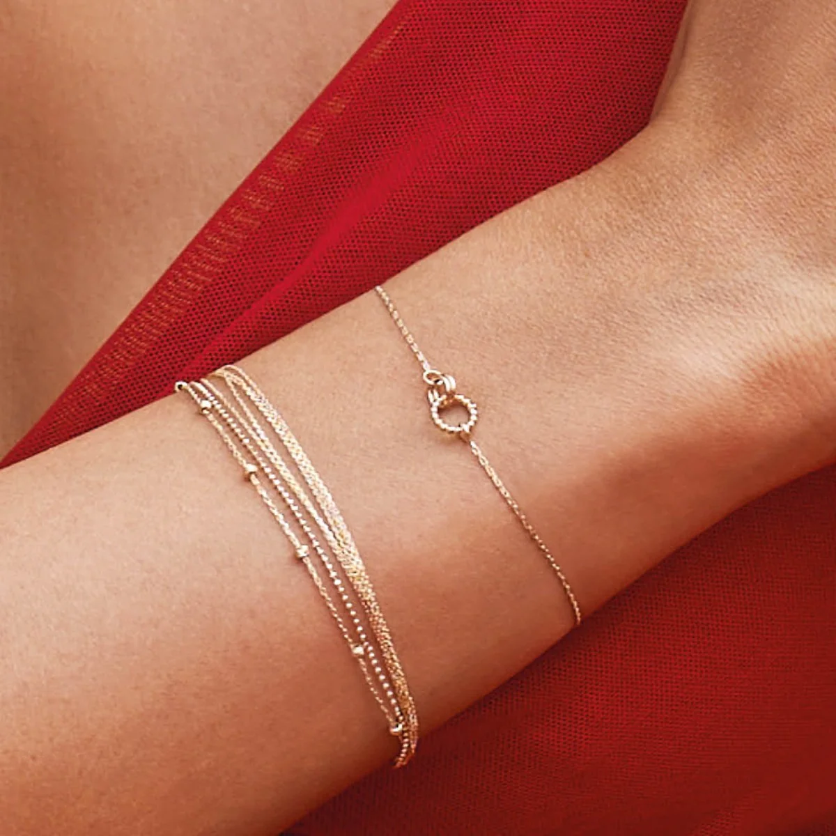 Jackie Gold Marco Polo 14 Karat Gold Bracelet JKB24.472 - Image 2