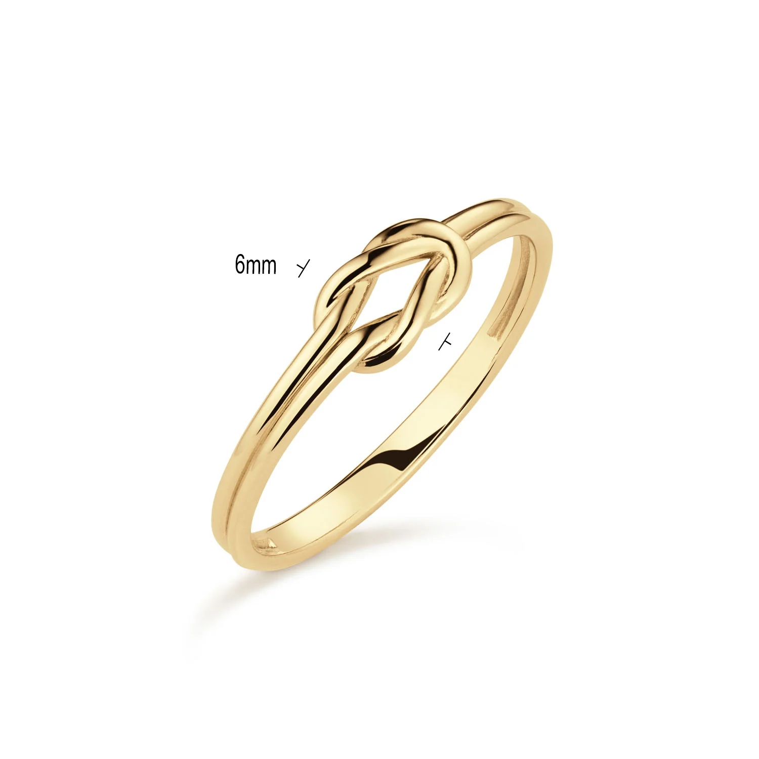 Jackie Gold Port Grimaud 14 Karat Gold Ring 585 JKR25.524-54 - Image 4