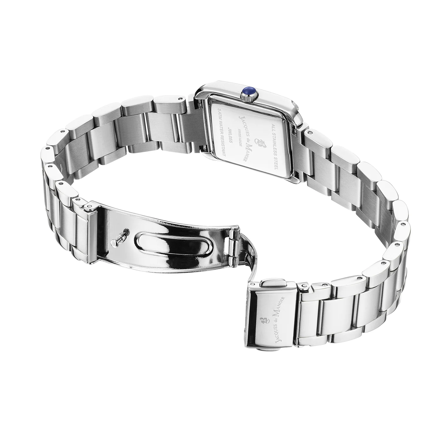 Jacques Du Manoir Emily II White Women's Watch JWL05501 - Image 3