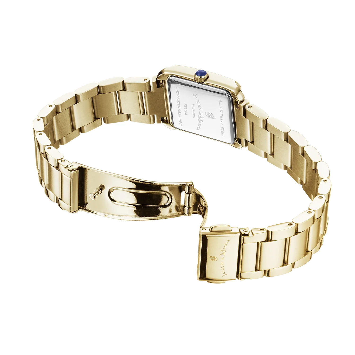 Jacques Du Manoir Emily II White Women's Watch JWL05502 - Image 3