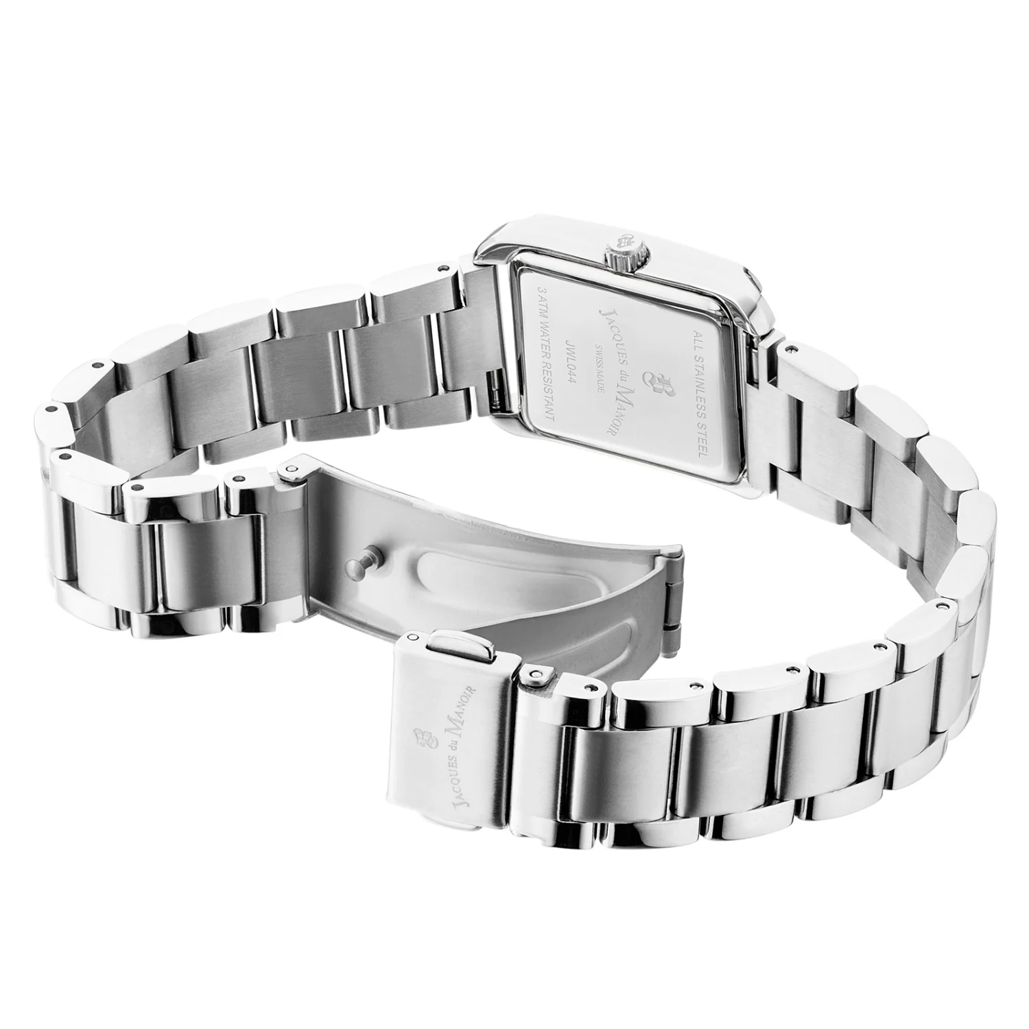 Jacques du Manoir Emily White Women's Watch JWL04401 - Image 2
