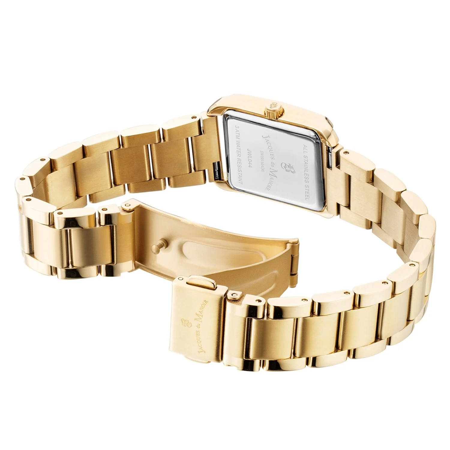 Jacques du Manoir Emily White Women's Watch JWL04402 - Image 2